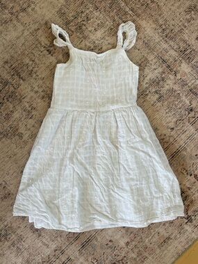 Japna White Eyelet Sundress with Twisted Straps
